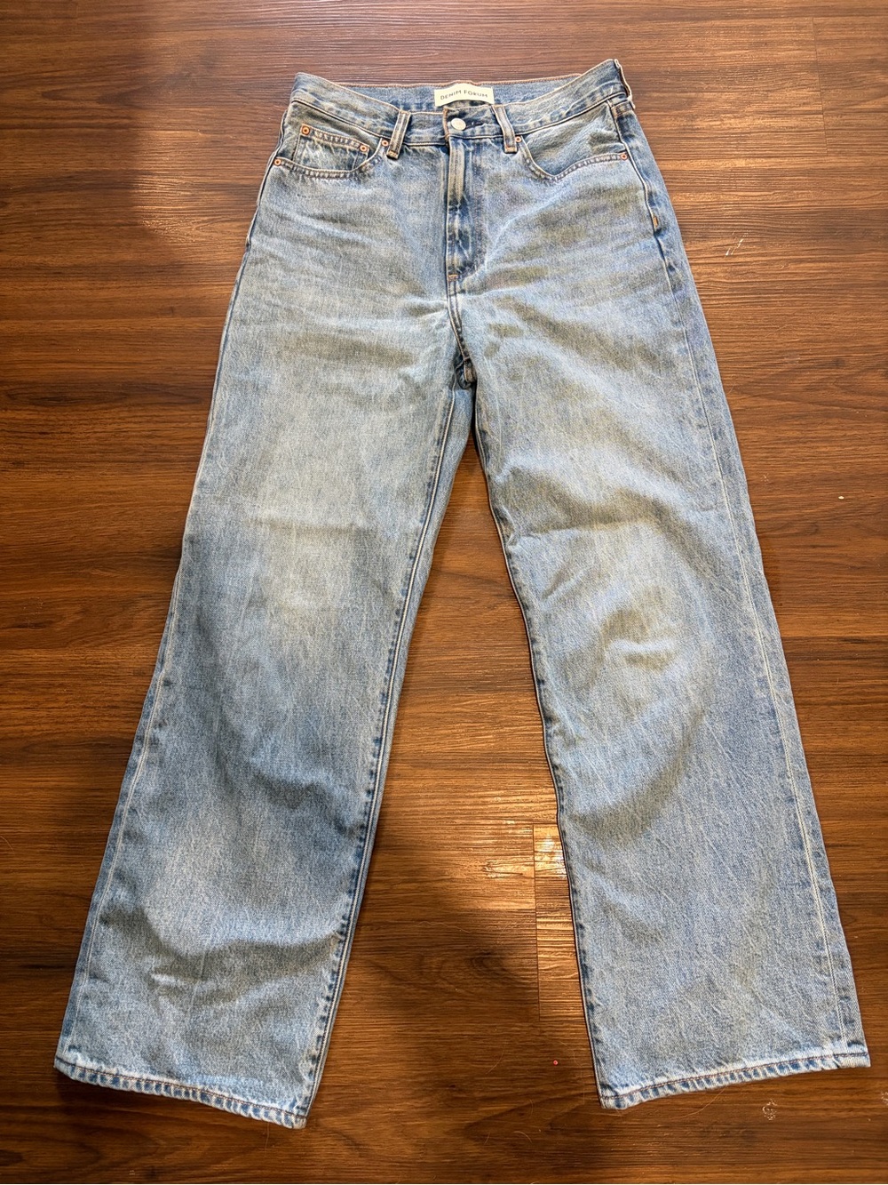 Denim Forum Farrah Hi Rise Wide